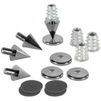 Main product image for Dayton Audio DSS2-BC Black Chrome Spike Set 4 Pcs. 240-660